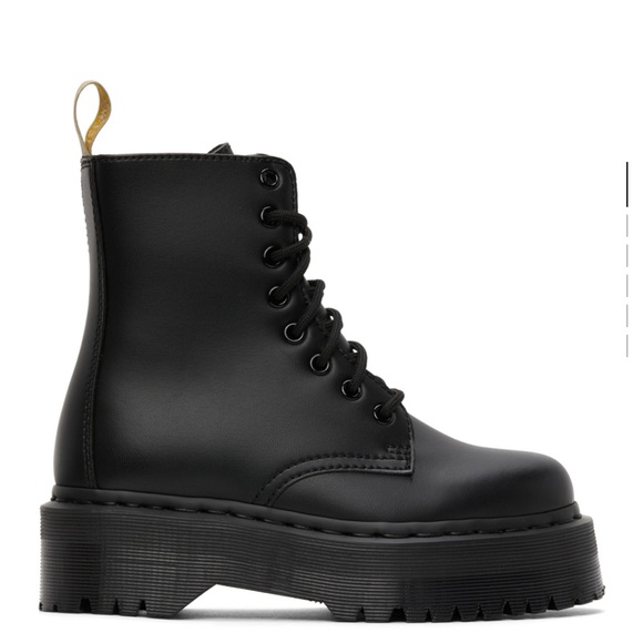 Dr. Martens Shoes - BLACK VEGAN JADON ll MONO BOOTS